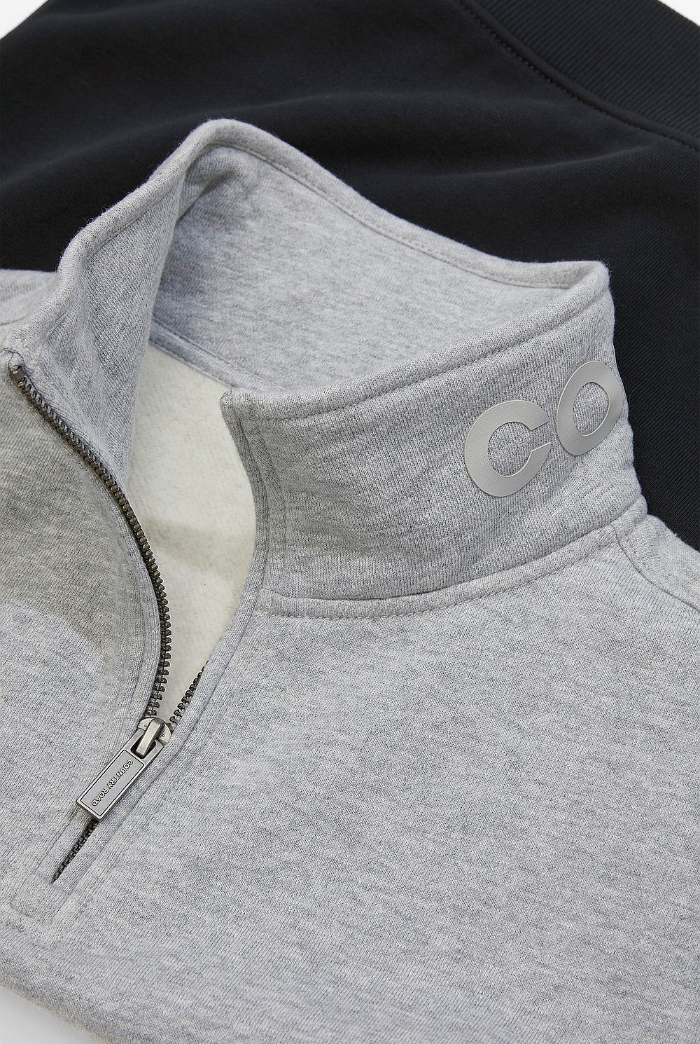 Teen Cotton Half Zip Sweat