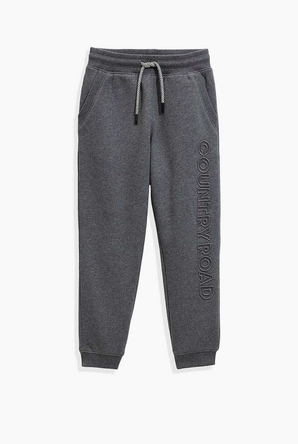 Cotton Logo Track Pant