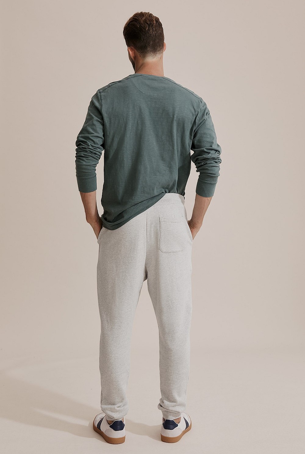 Long Sleeve Slub Henley