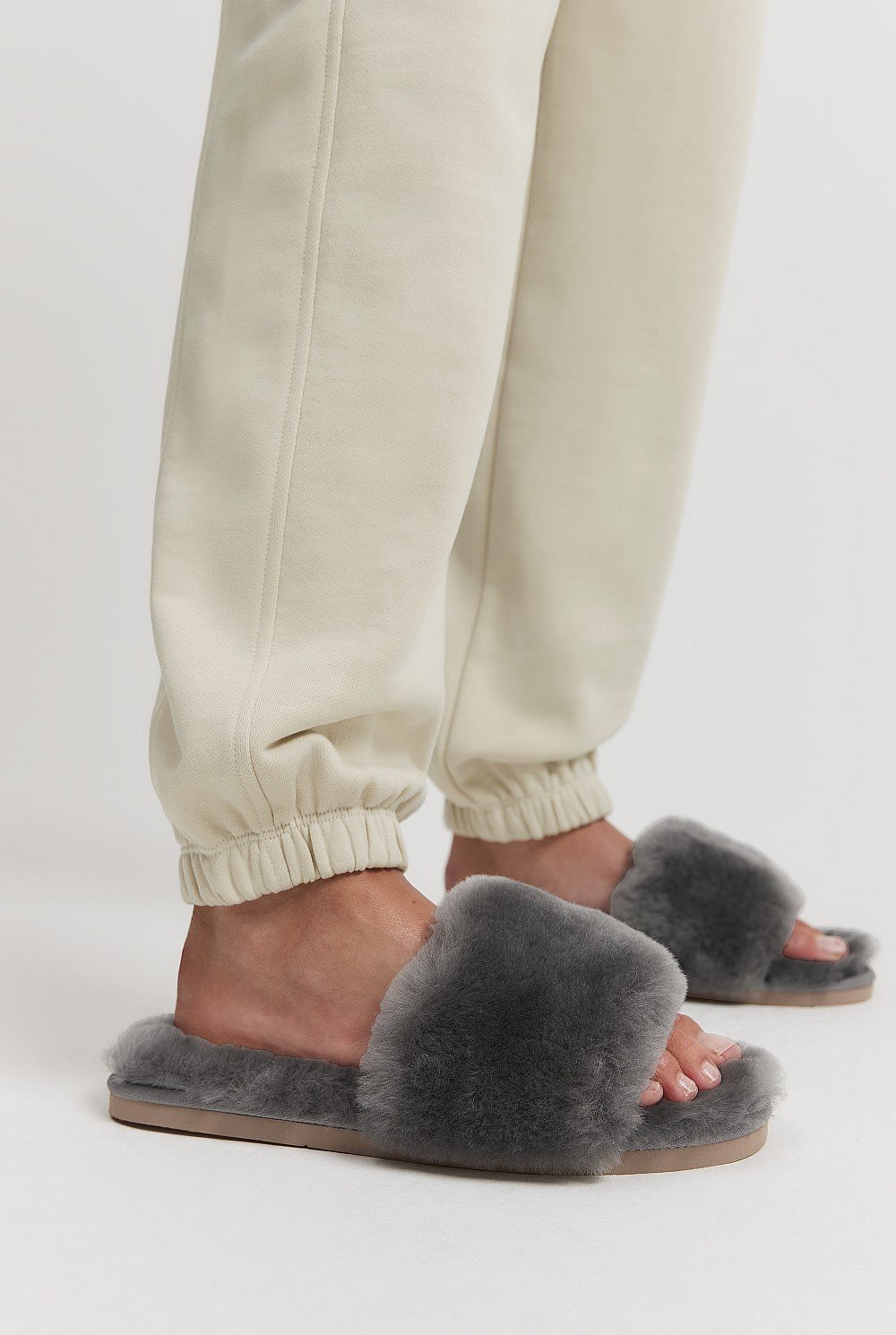 Australian  Made Shearling Slide