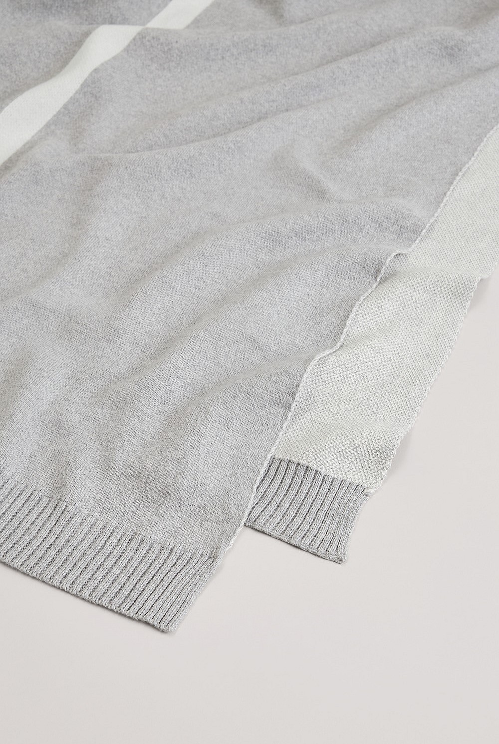 Organically Grown Cotton Heritage Knit Throw