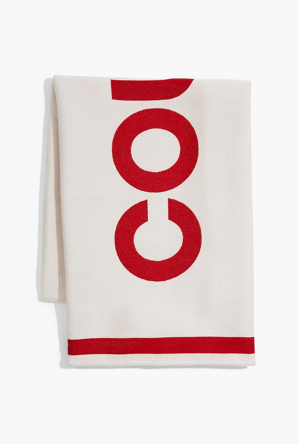 Branded Wool Scarf