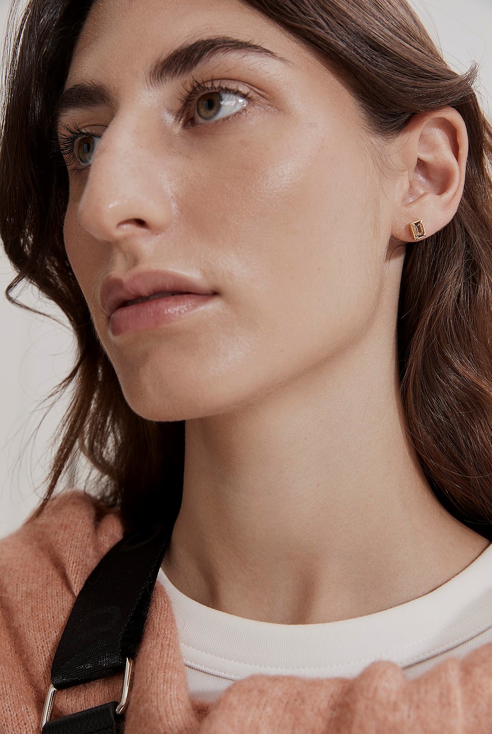 Emerald Stud Earring