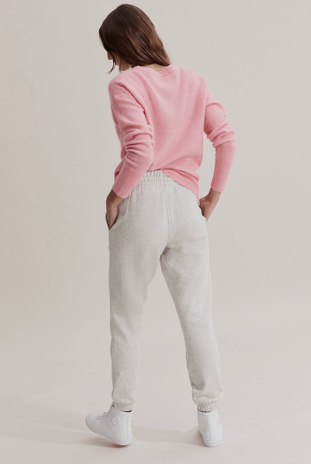 Cotton Elasticated Cuff Track Pant