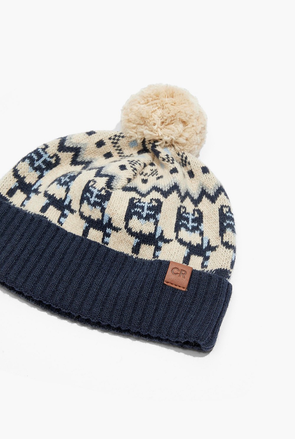 Fair Isle Knit Beanie