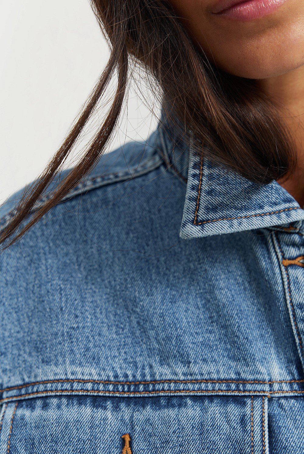 Australian Cotton Denim Shacket