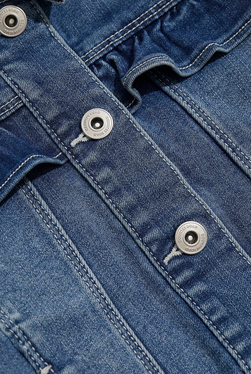 Frill Denim Jacket