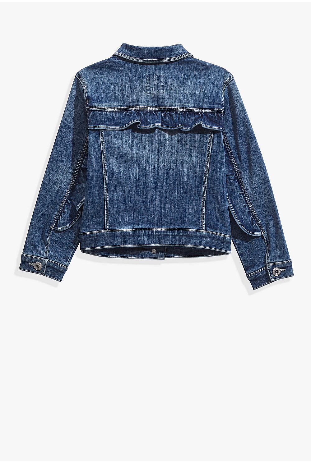 Frill Denim Jacket