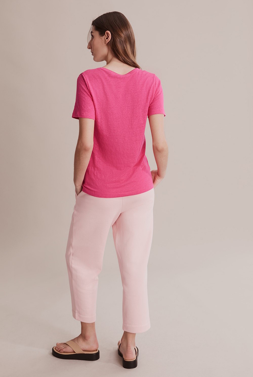 Short Sleeve Linen T-Shirt