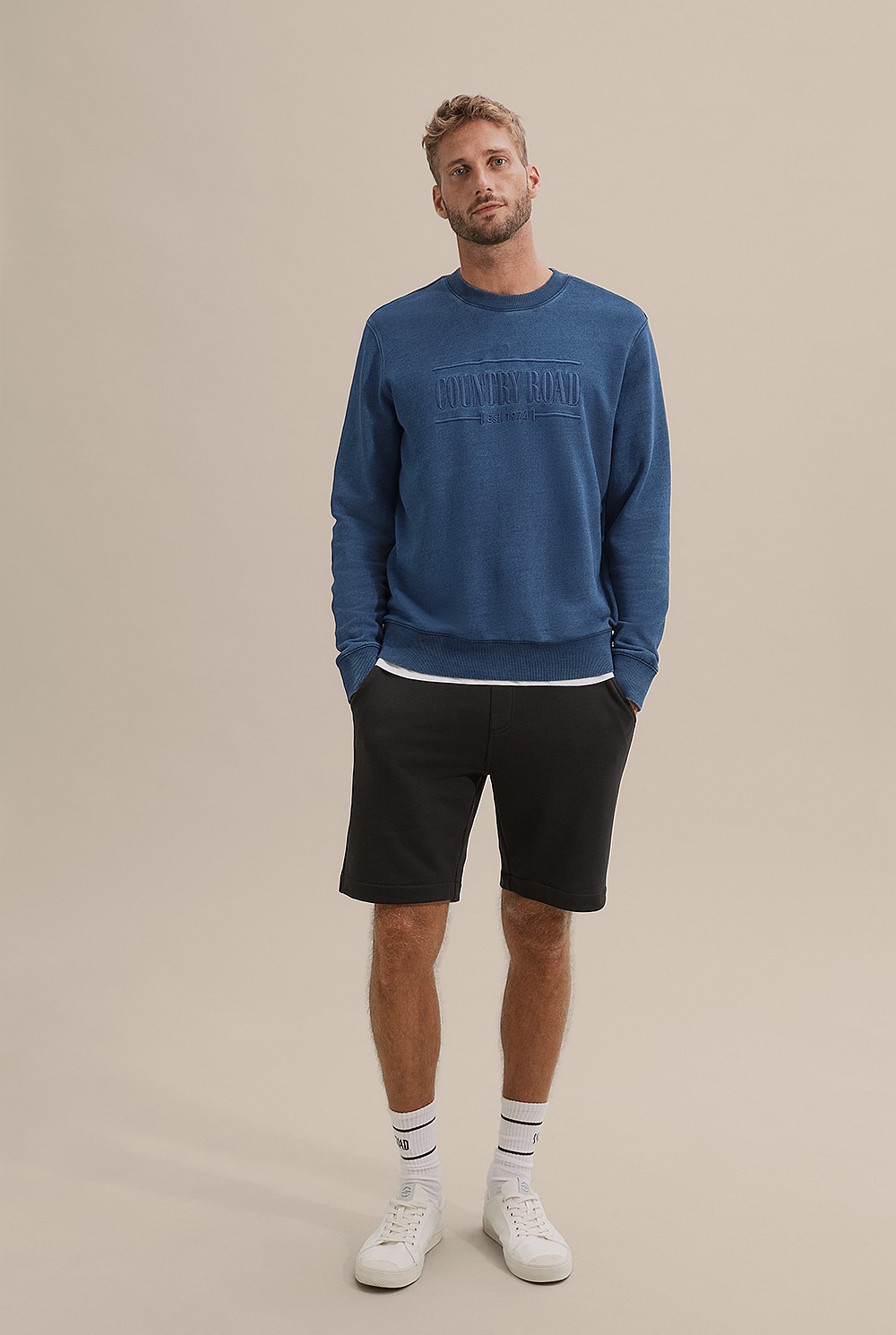 Verified Australian Cotton Indigo Heritage Sweat