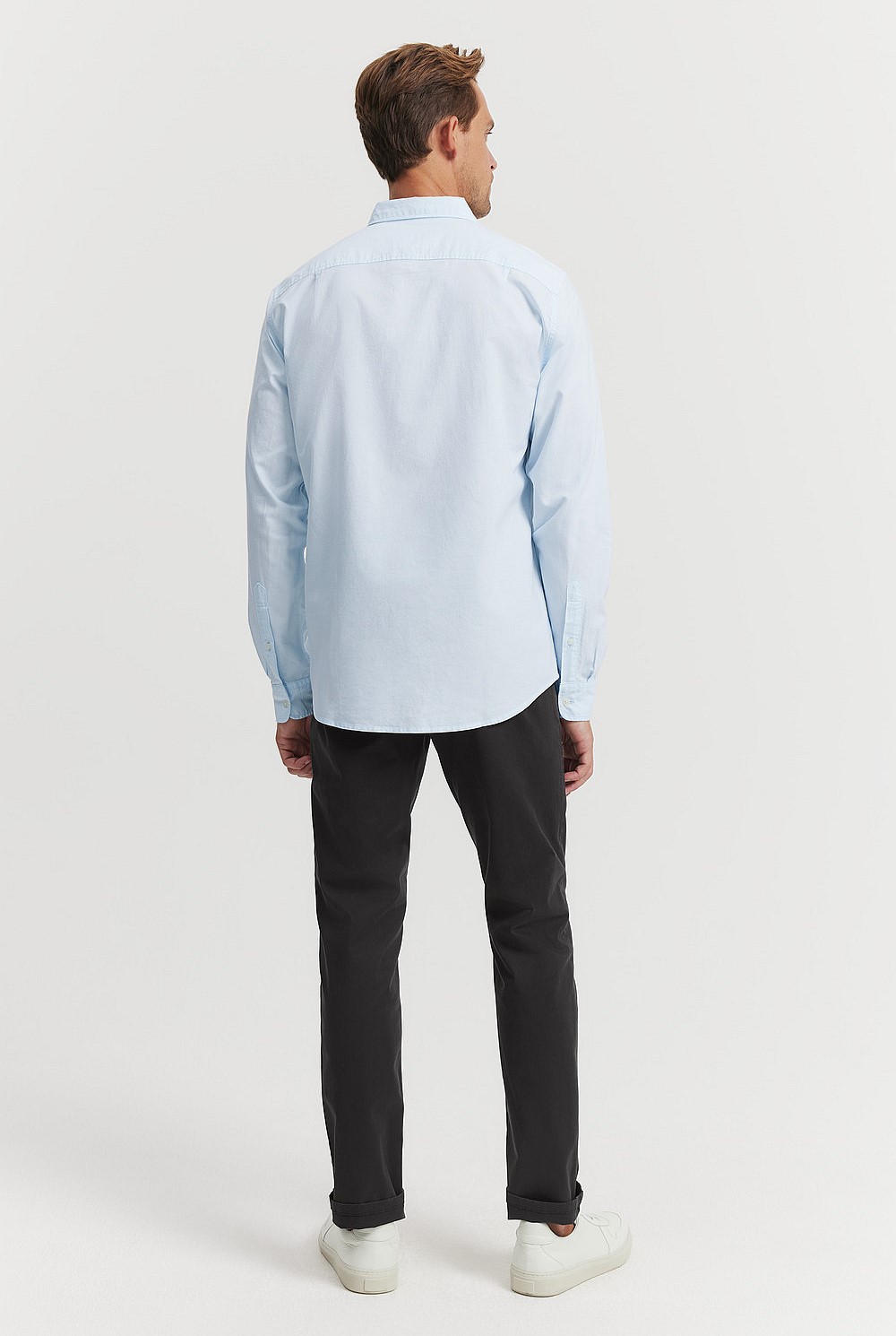 Regular Fit Washed Oxford Shirt