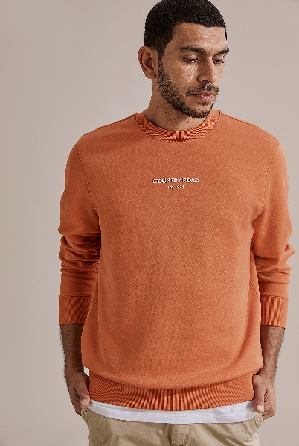Cotton Logo Sweat