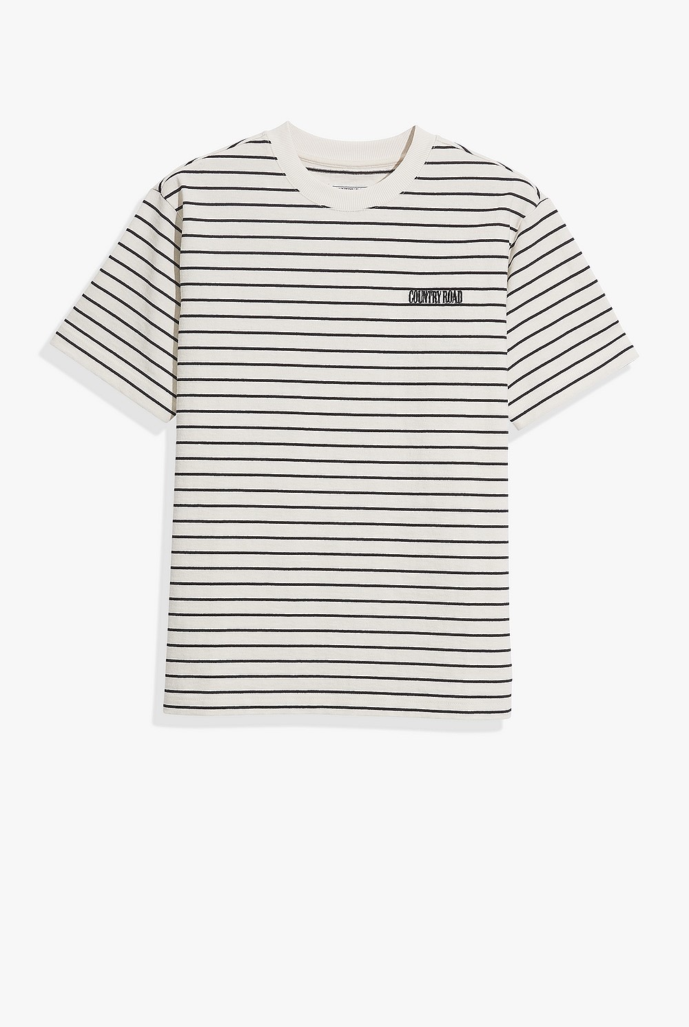 Teen Recycled Cotton Oversized Stripe T-Shirt