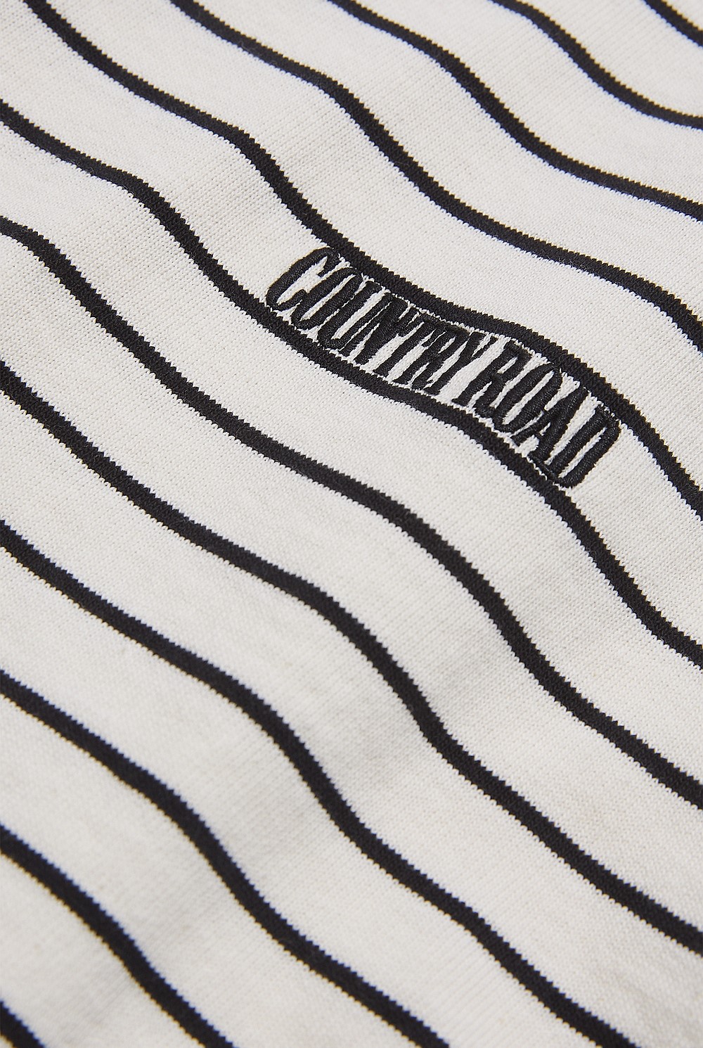 Teen Recycled Cotton Oversized Stripe T-Shirt