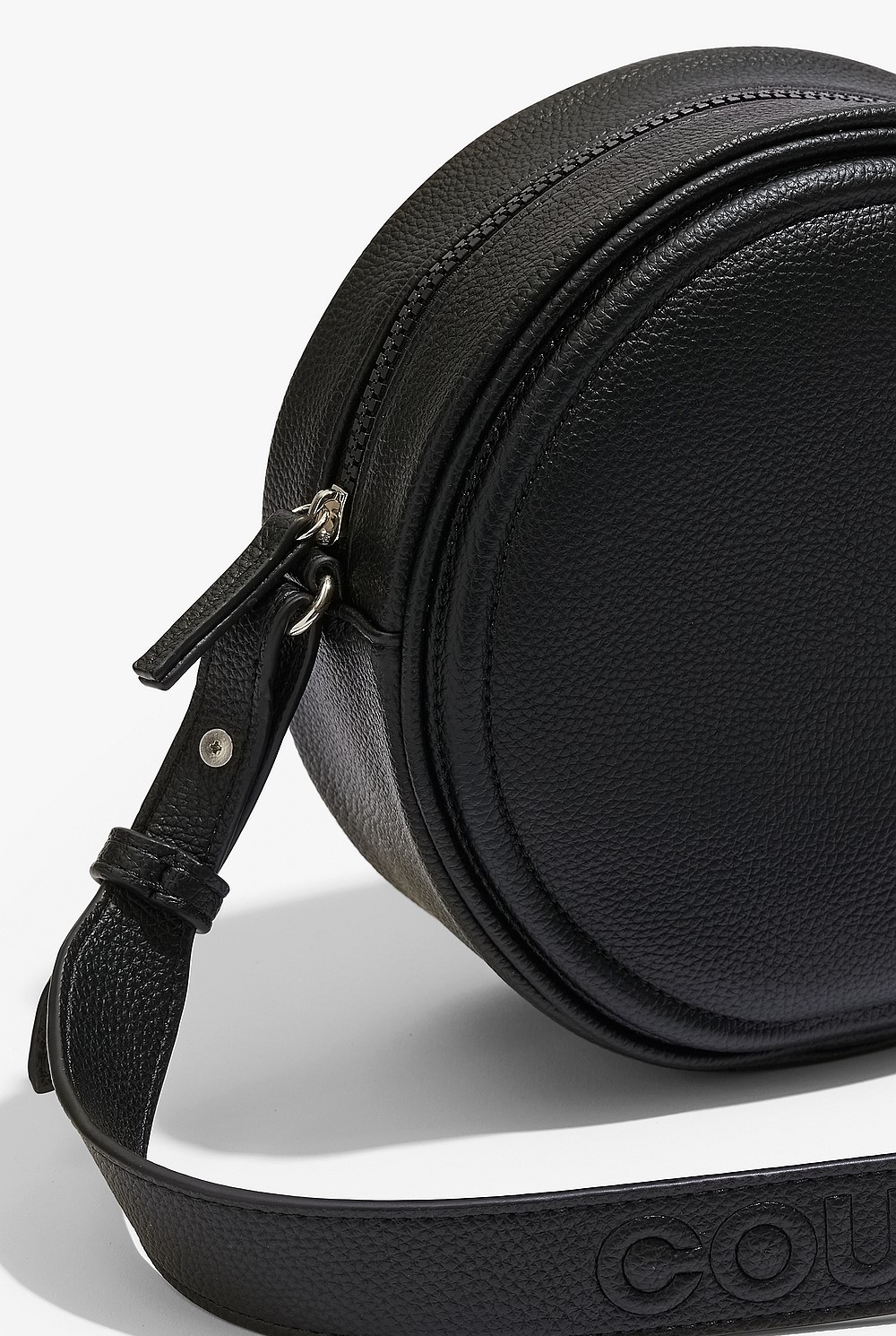 Branded Round Crossbody Bag