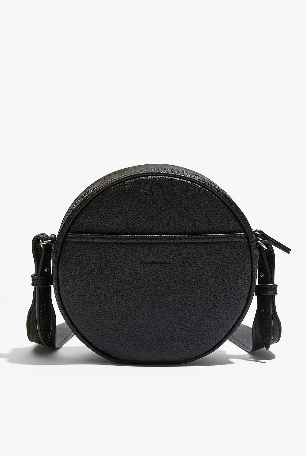 Branded Round Crossbody Bag