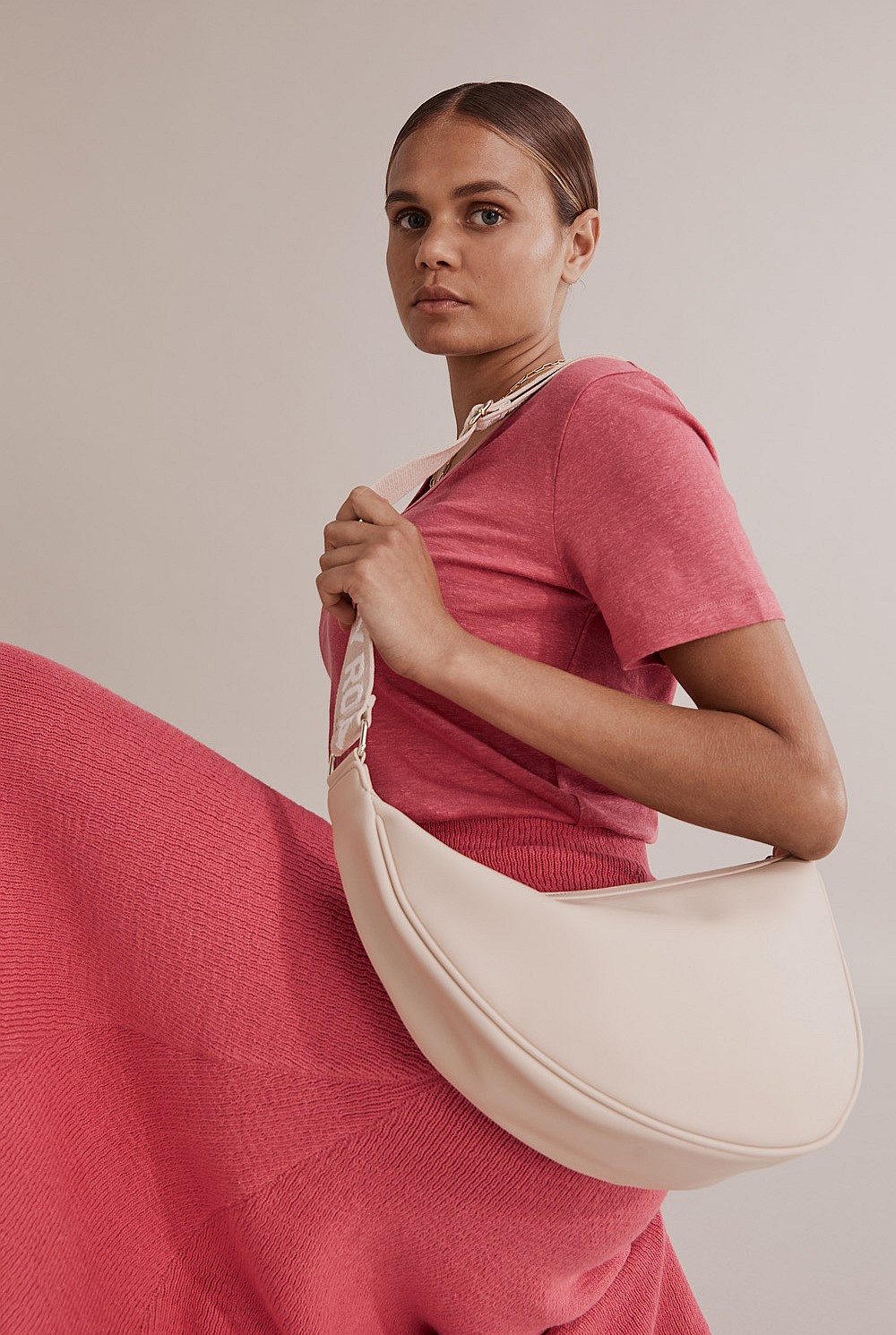 Curved Sling Bag