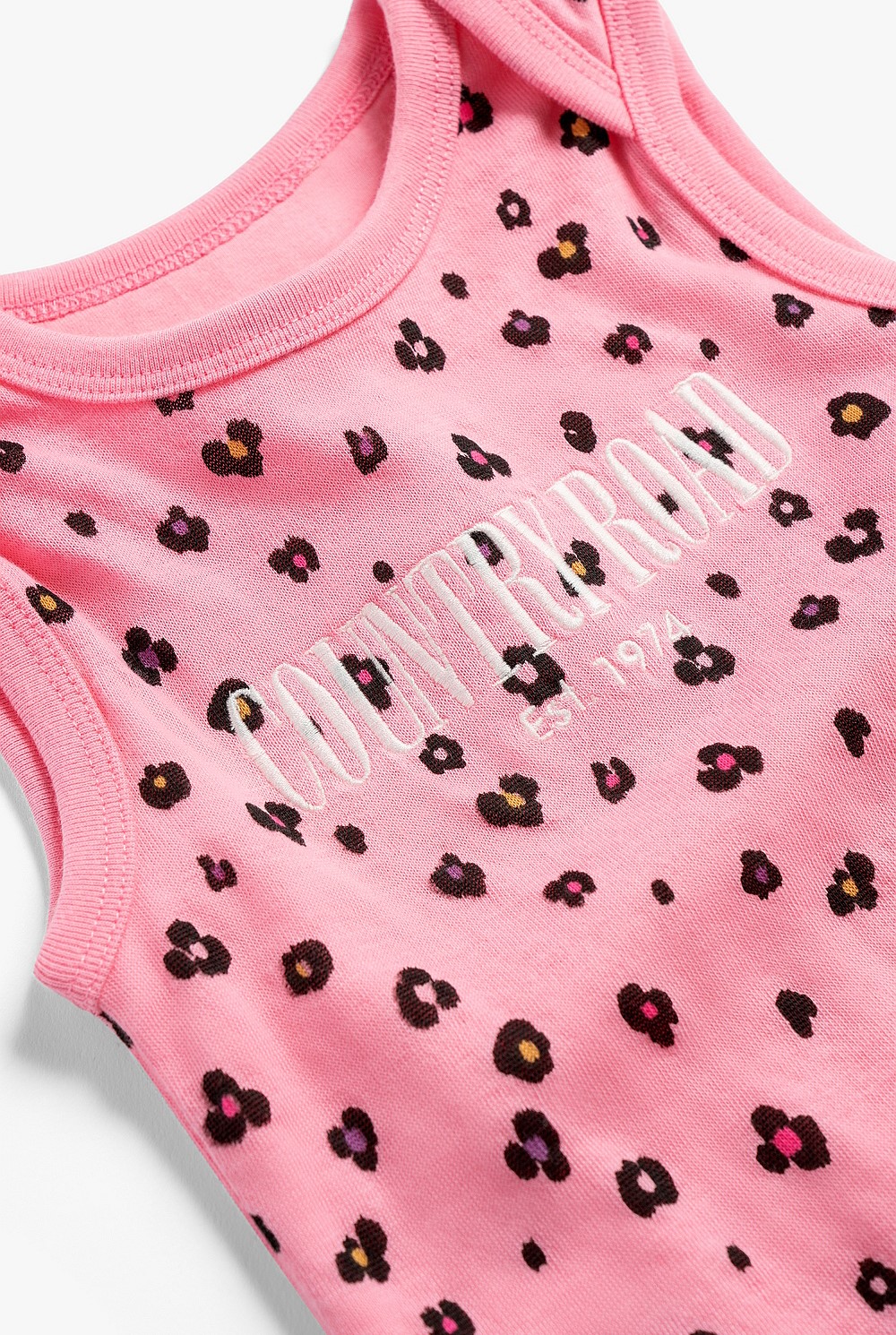 Organically Grown Cotton Leopard Heritage Bodysuit