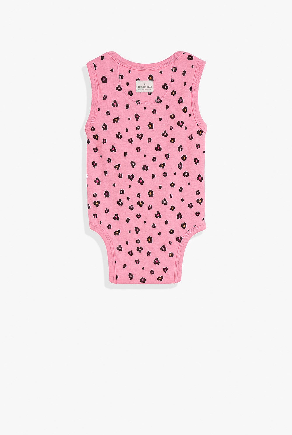 Organically Grown Cotton Leopard Heritage Bodysuit