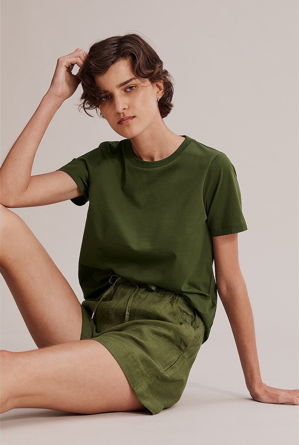 Organically Grown Linen Short