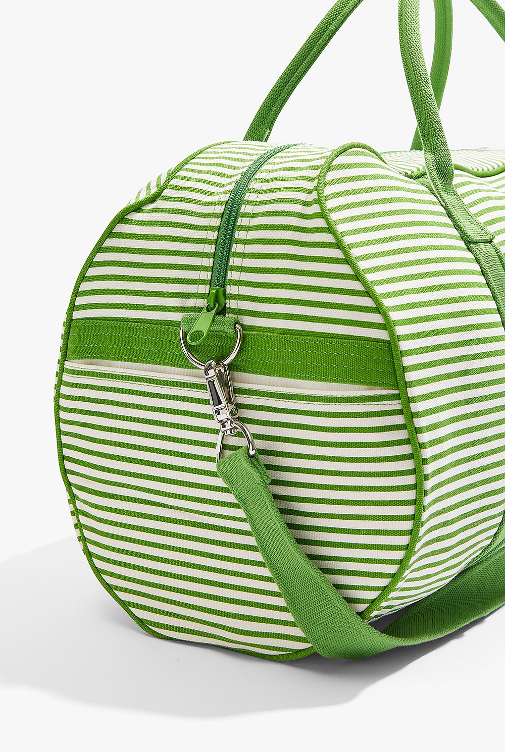 Flocked Stripe Tote