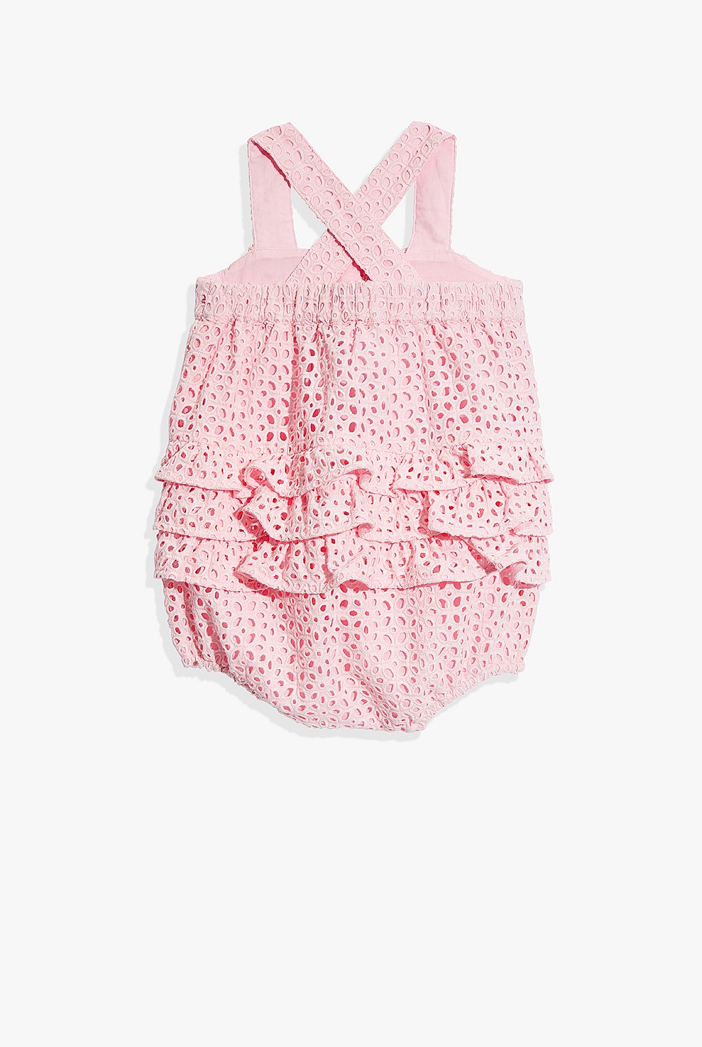 Broderie Frill Romper