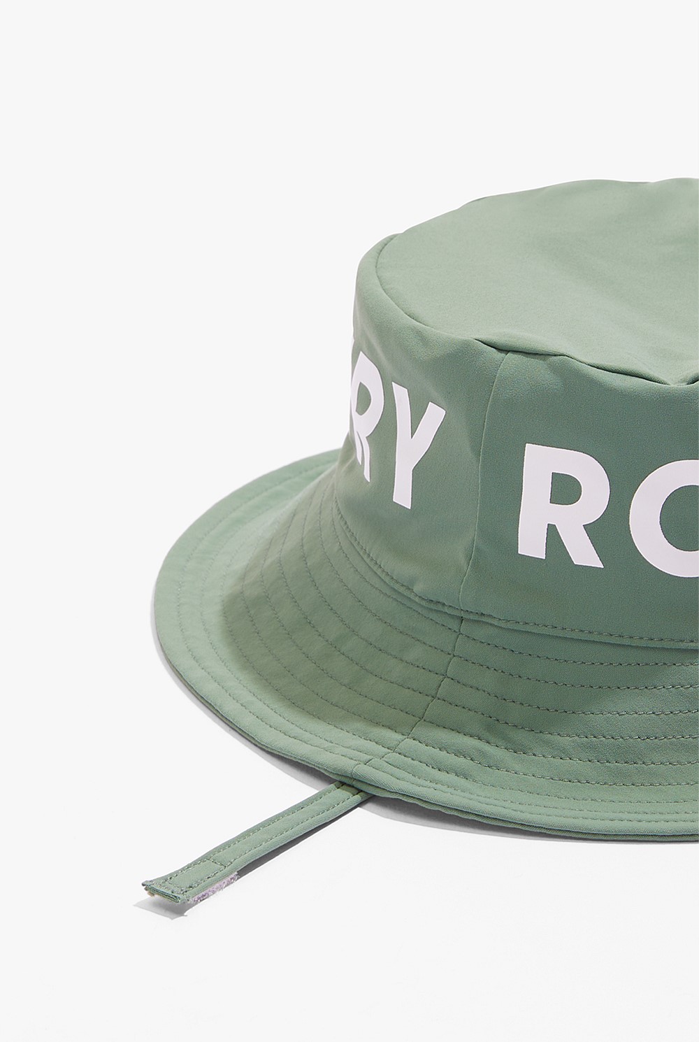 Recycled Nylon Logo Swim Bucket Hat