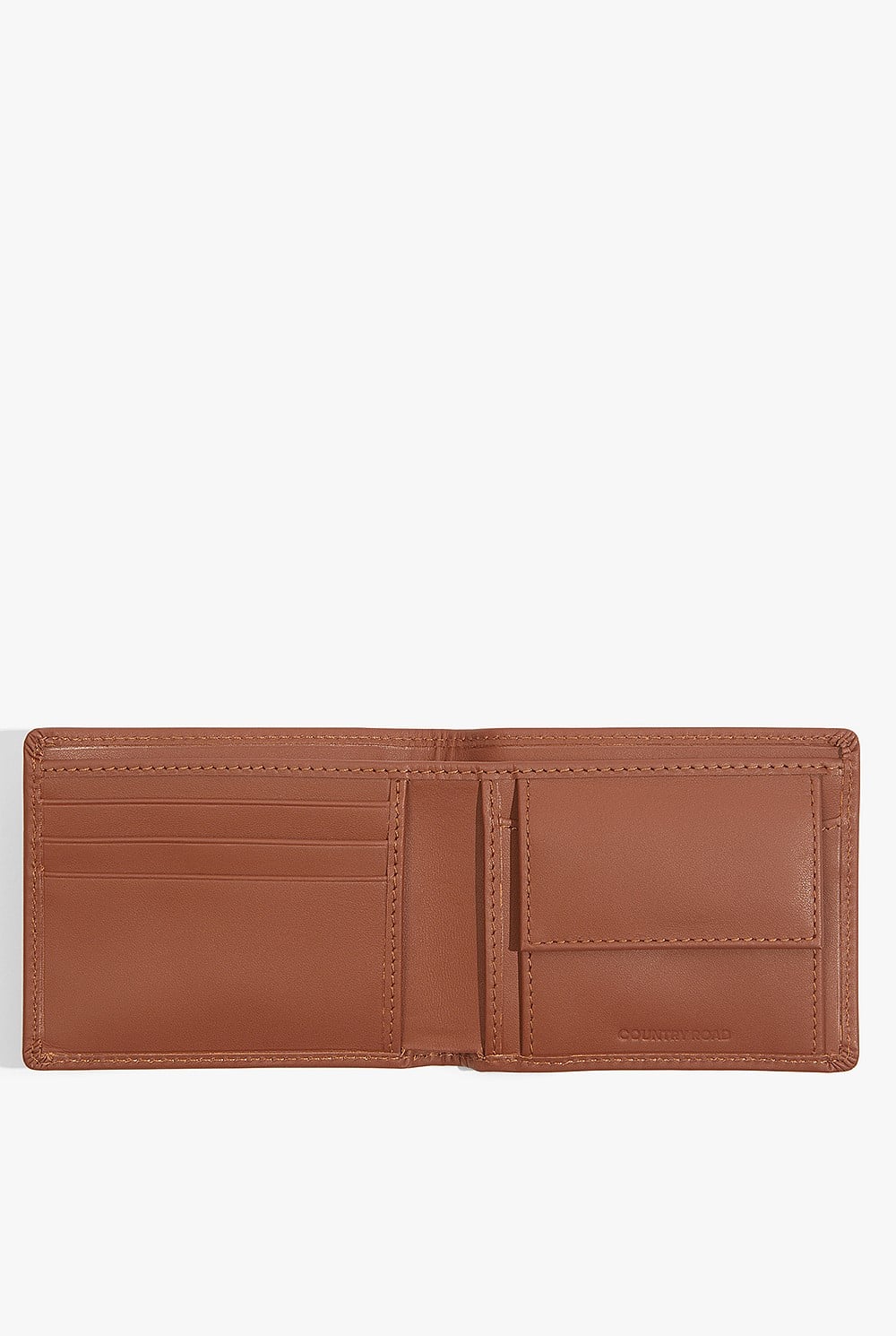 Leather Billfold Coin Wallet