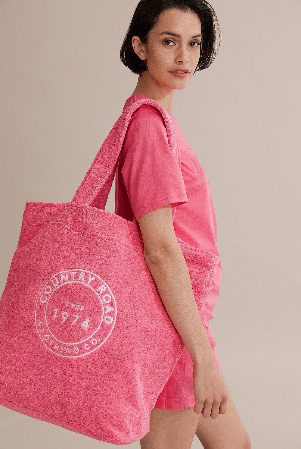 Terry Beach Tote