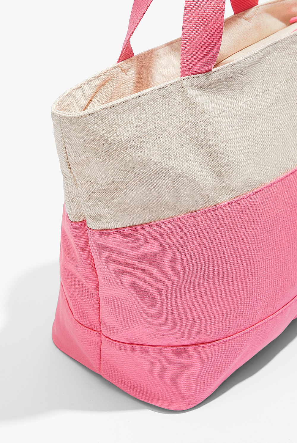 Split Stripe Shopper