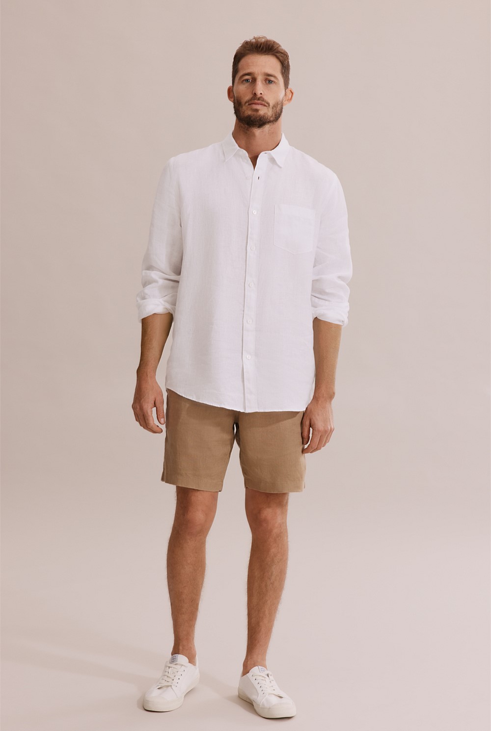 Linen Drawcord Short