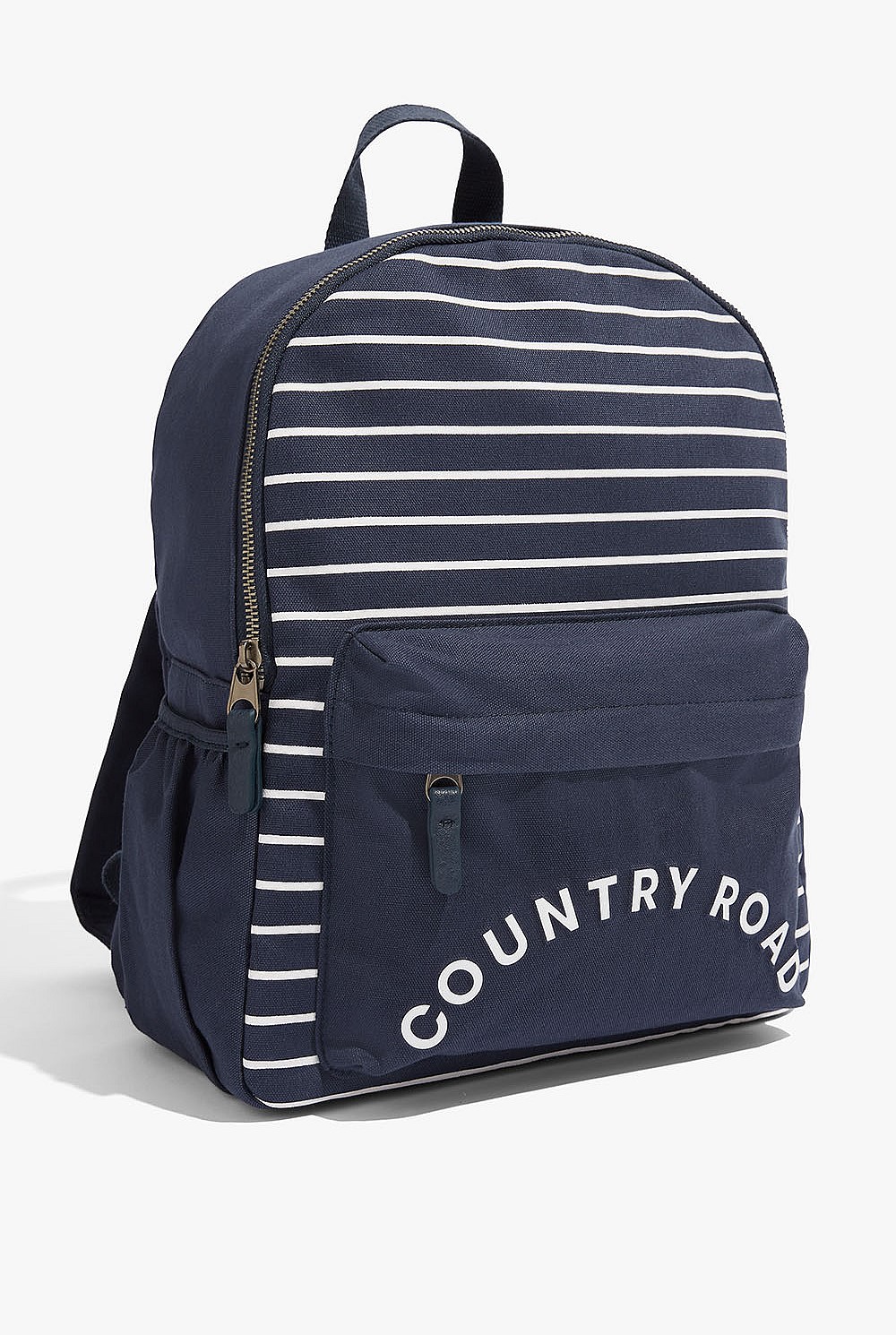 Stripe Logo Backpack