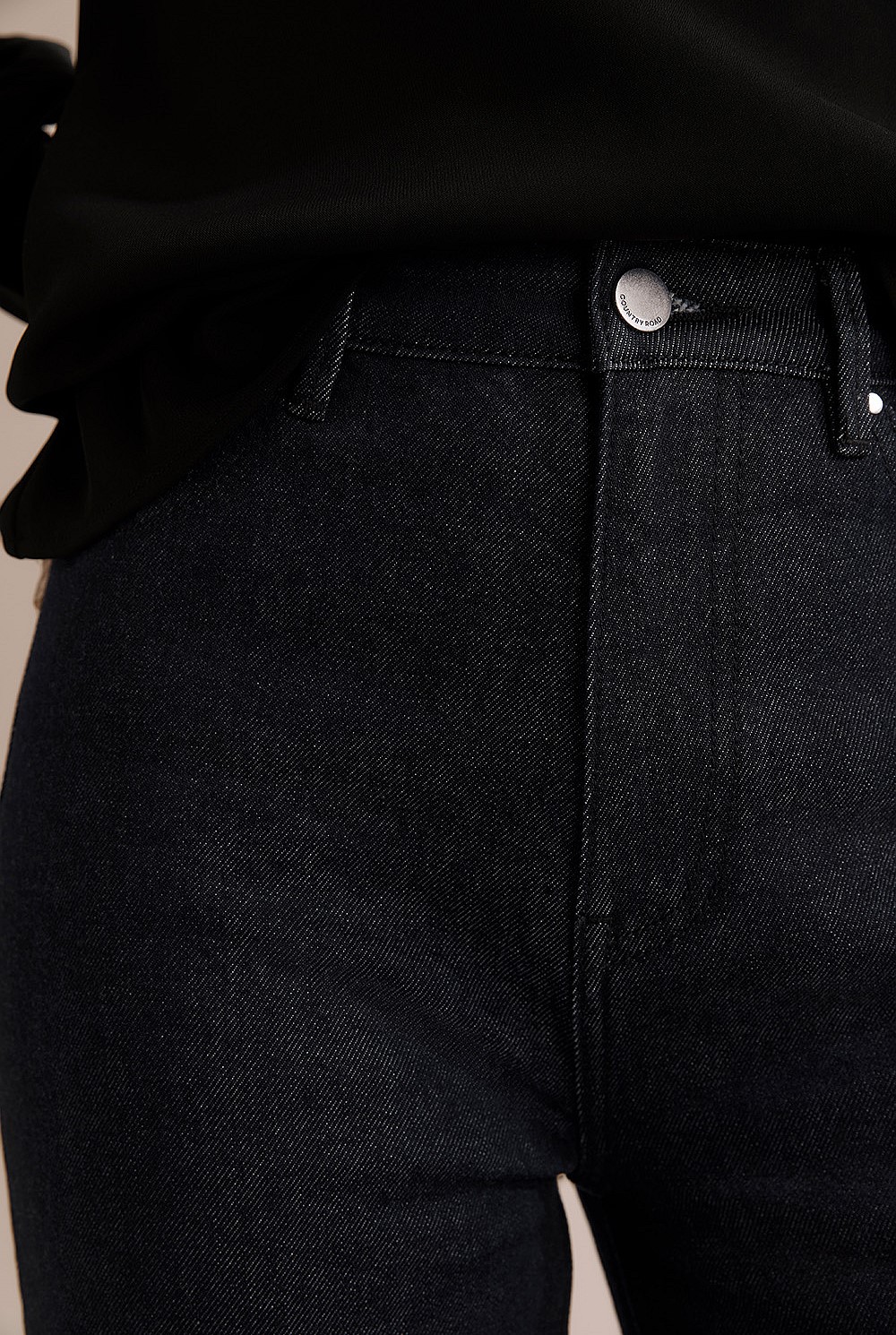 Cotton Super High Wide Jean