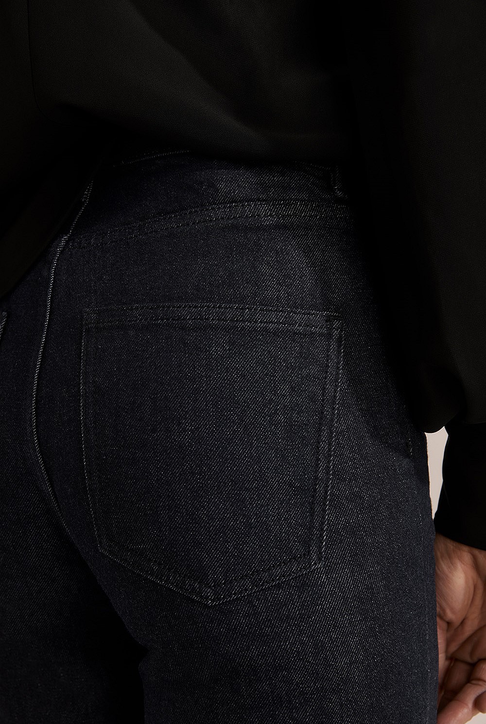 Cotton Super High Wide Jean