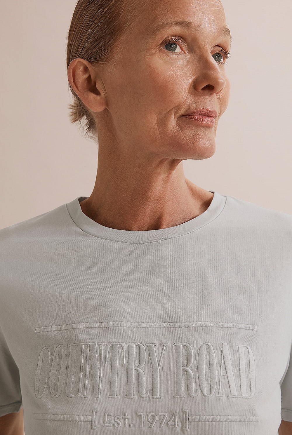 Verified Australian Cotton Heritage Embroidered T-Shirt