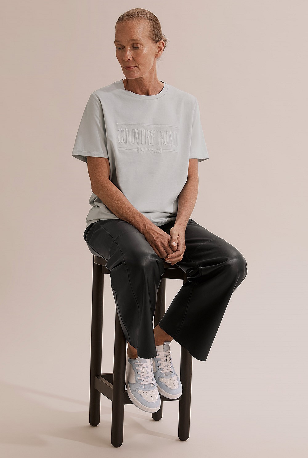 Verified Australian Cotton Heritage Embroidered T-Shirt