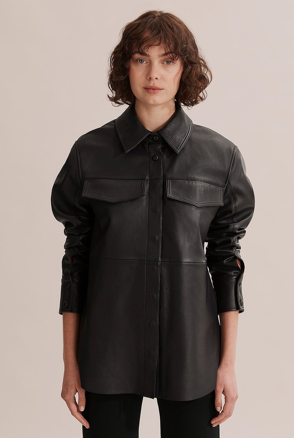 Leather Shirt