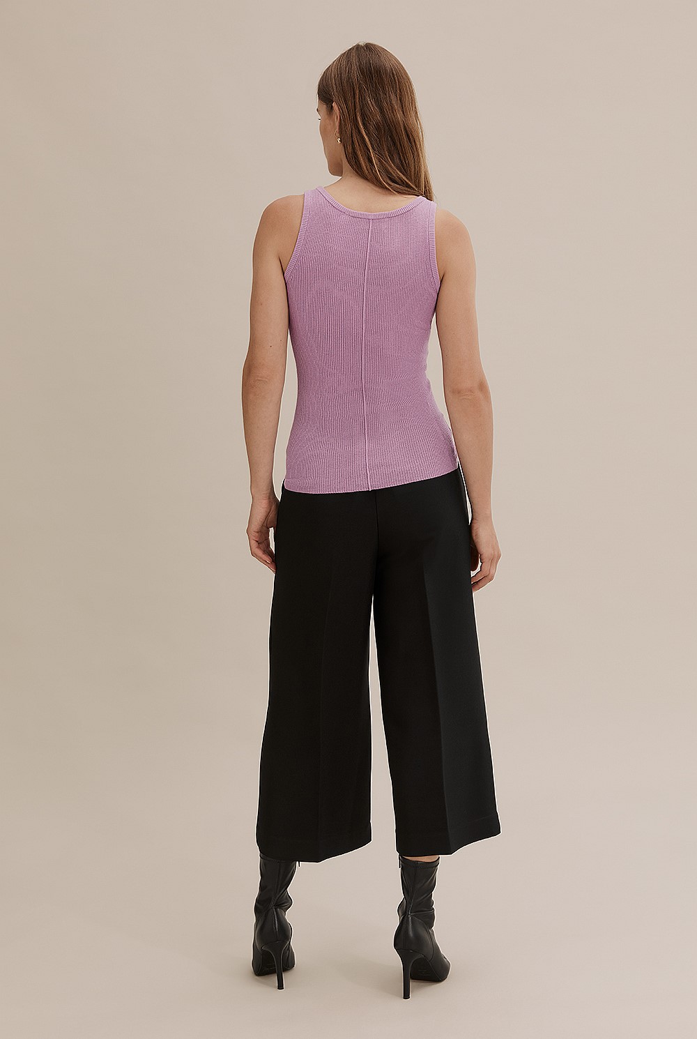 Merino Wool Silk Tank