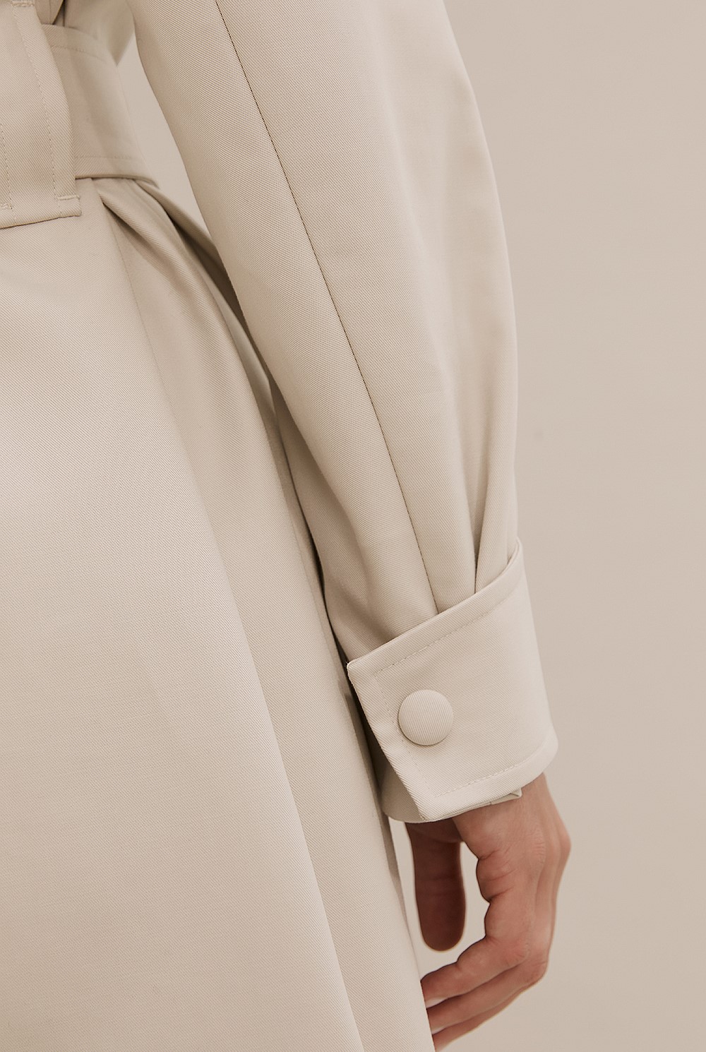 Seam Detail Trench Coat