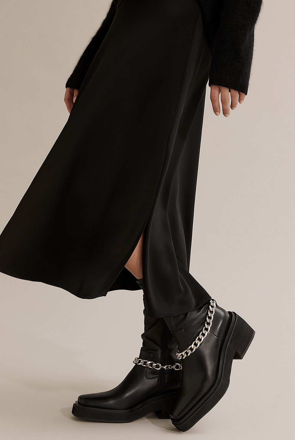 Basque Detail Skirt