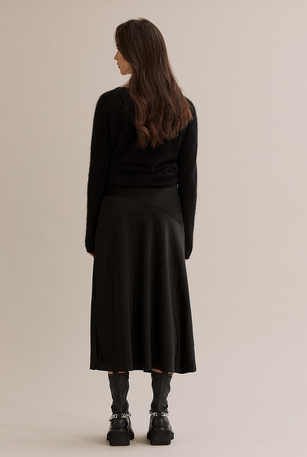 Basque Detail Skirt