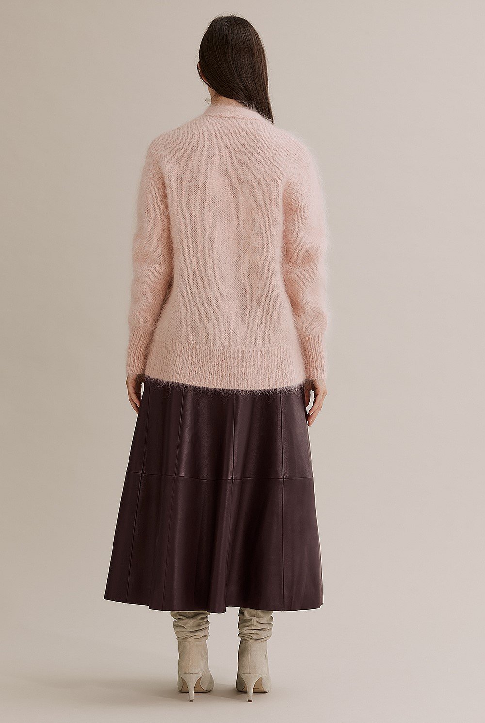 Relaxed Mohair Cardigan