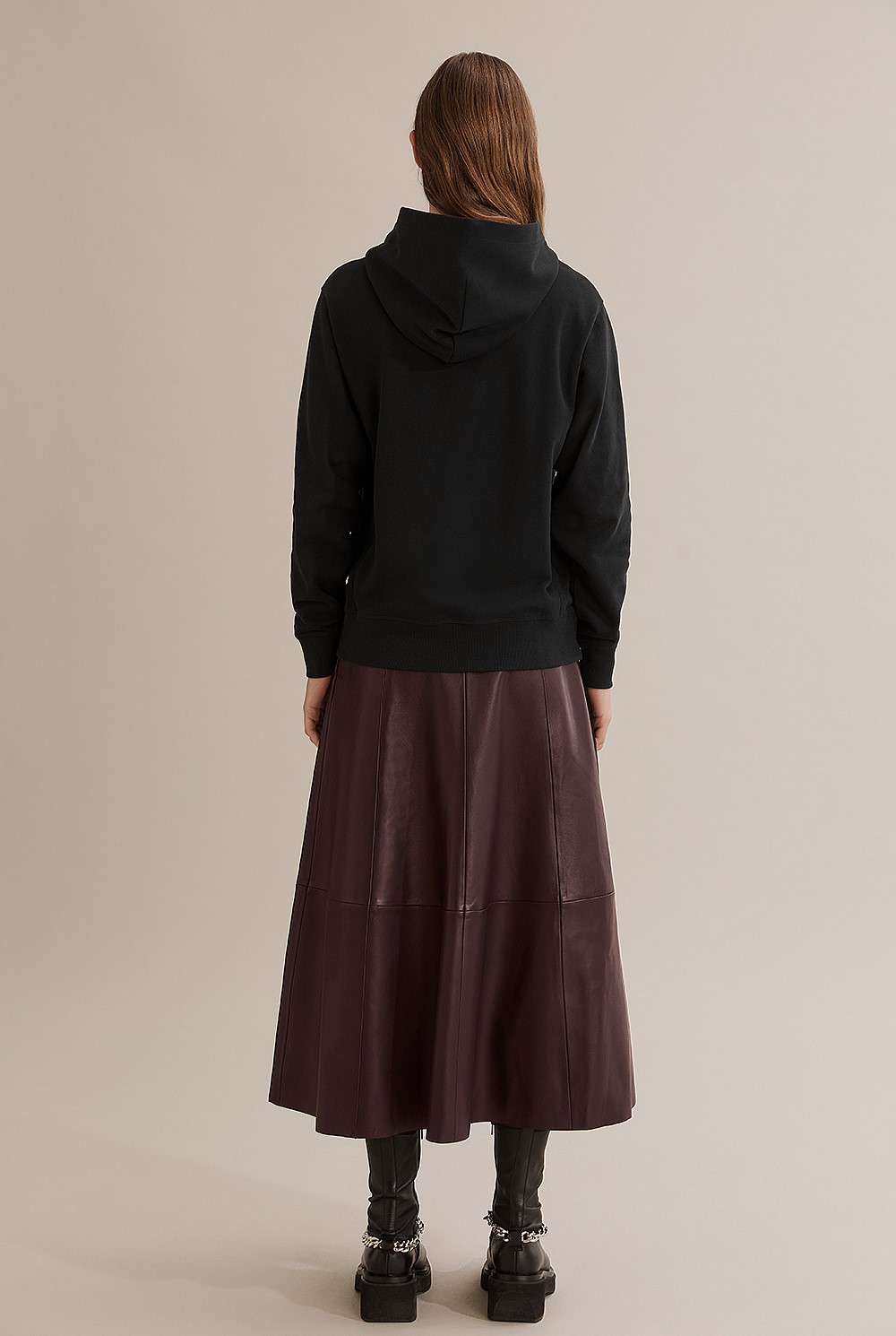 Australian Cotton Modern Logo Hooded Sweat