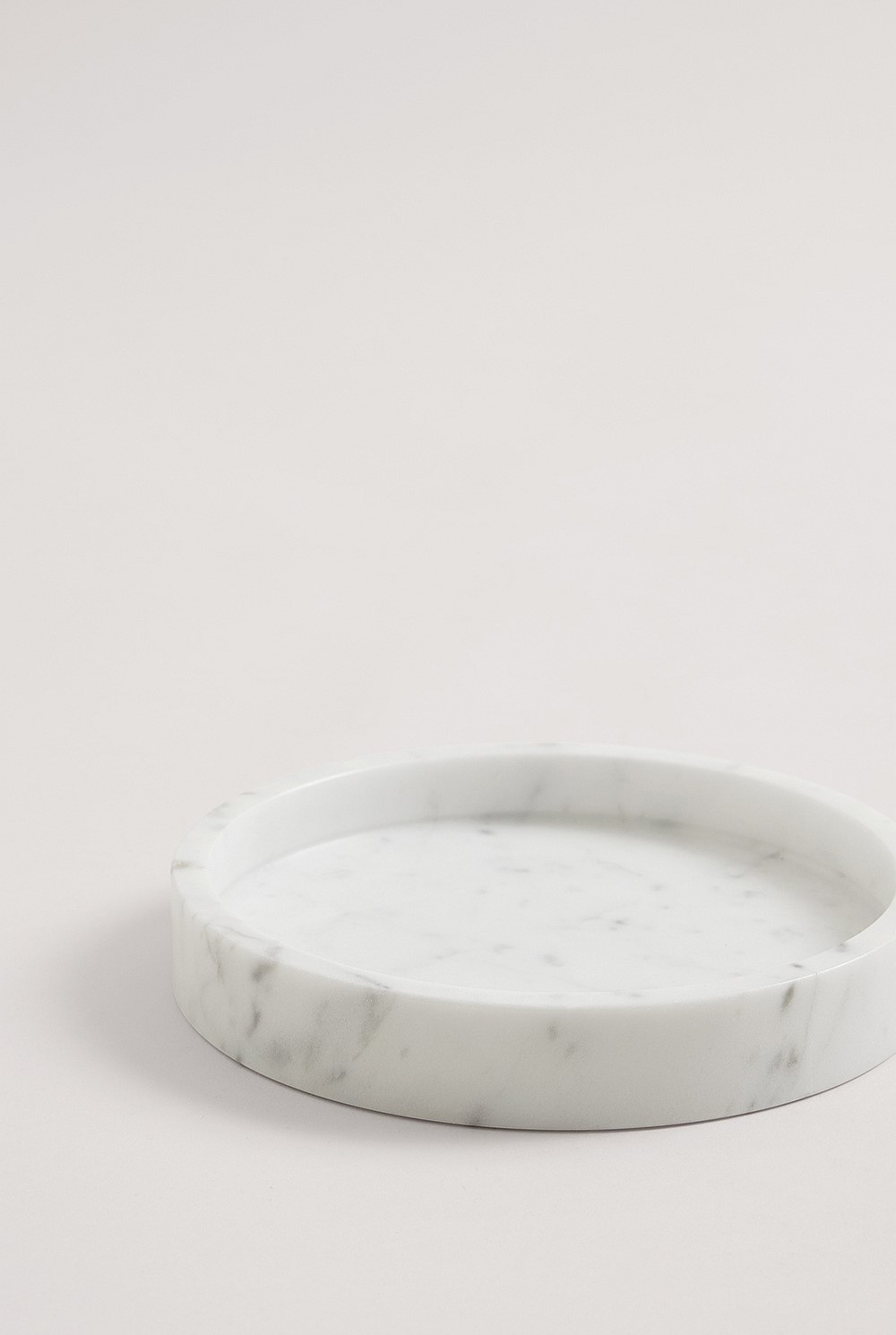 Loft Marble Round Tray