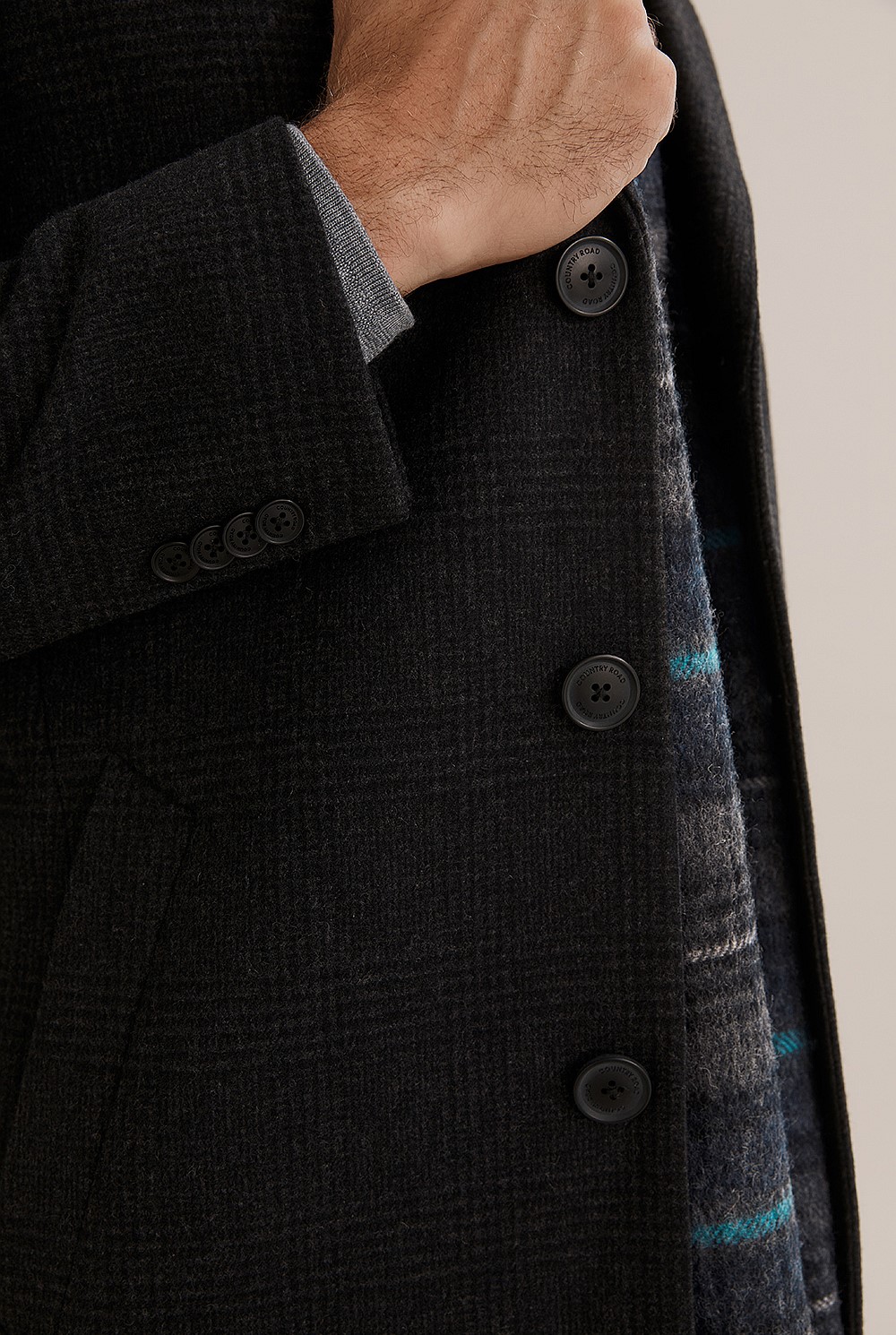 Plaid Crombie