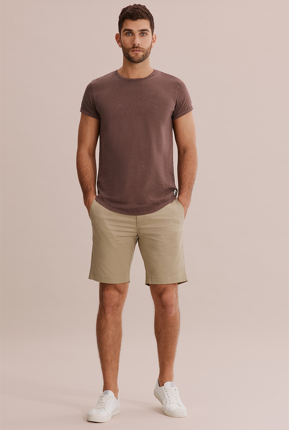 Verified Australian Cotton Stretch Chino Short