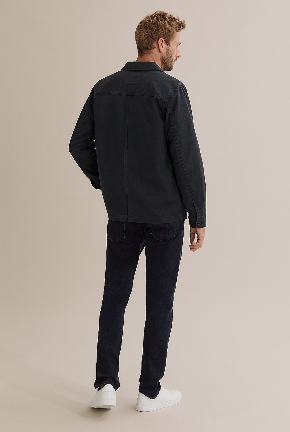 Twill Shirt Jacket