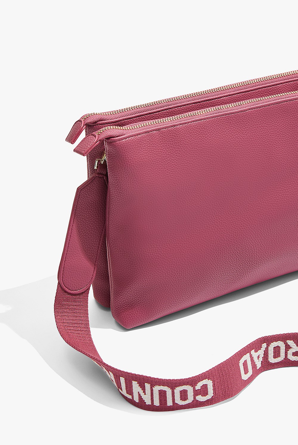 Double Zip Crossbody Bag