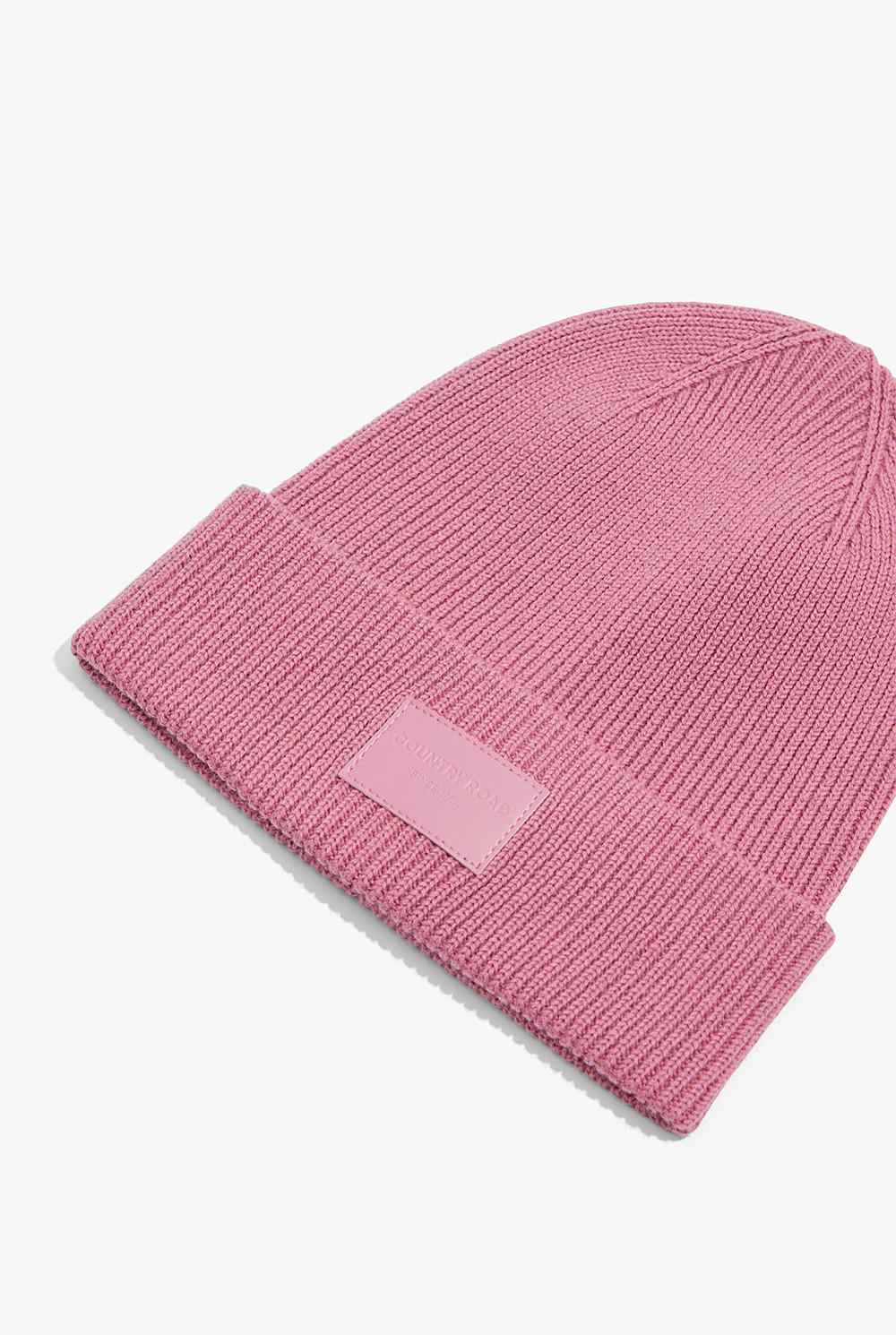 Branded Rib Beanie