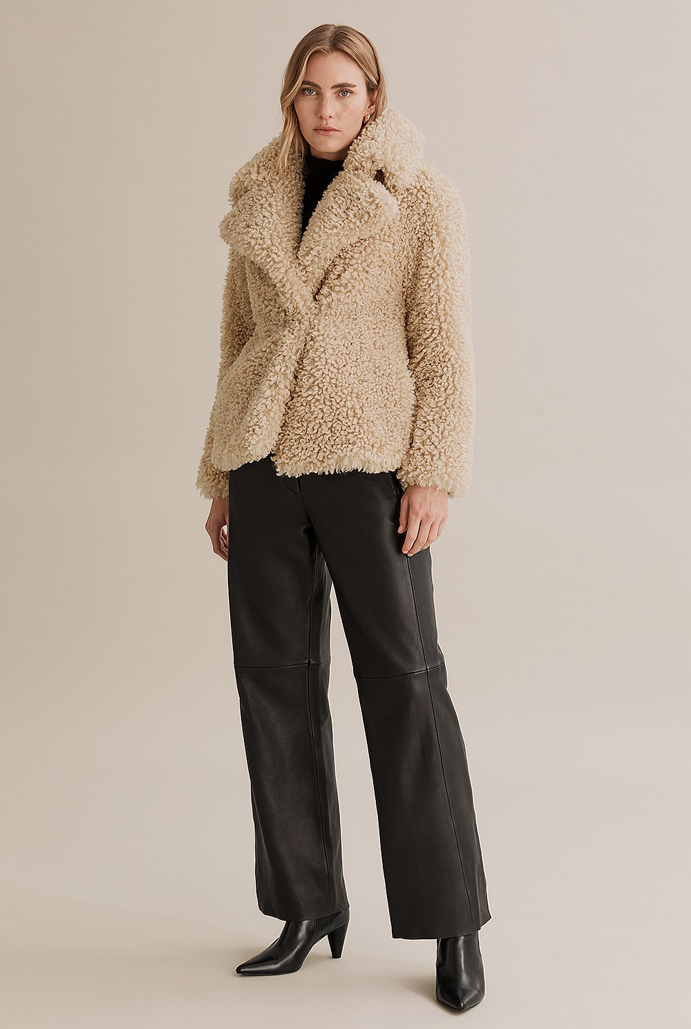 Faux Fur Shaggy Jacket